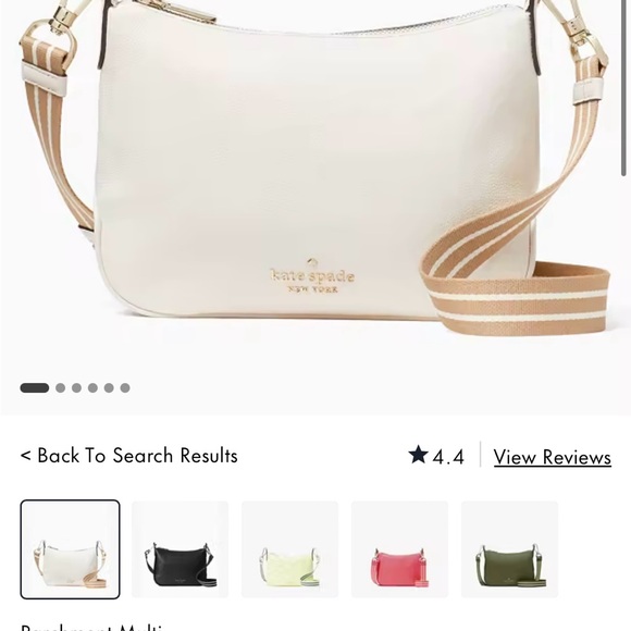 Kate Spade Rosie Small Pebbled Leather Crossbody Bag - Picture 6 of 6